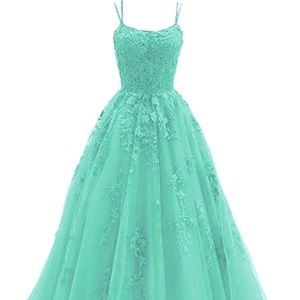 BRAND NEW Spaghetti Straps Tulle Lace Dress